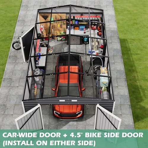 14x24 FT Heavy Duty Carport