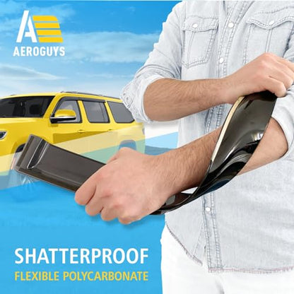 Extra Durable Window Deflectors Tape (4 Count)