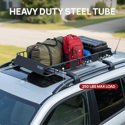 250lbs Extendable Rooftop Cargo Carrier