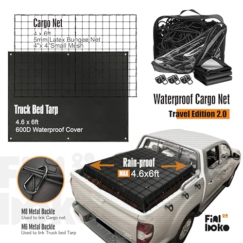 Cargo Net for Pickup Truck Bed