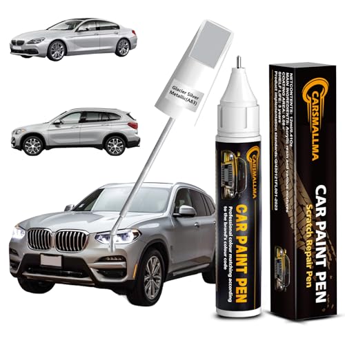 A83 Glacier Silver Metallic Car Touch Up Paint for BMW