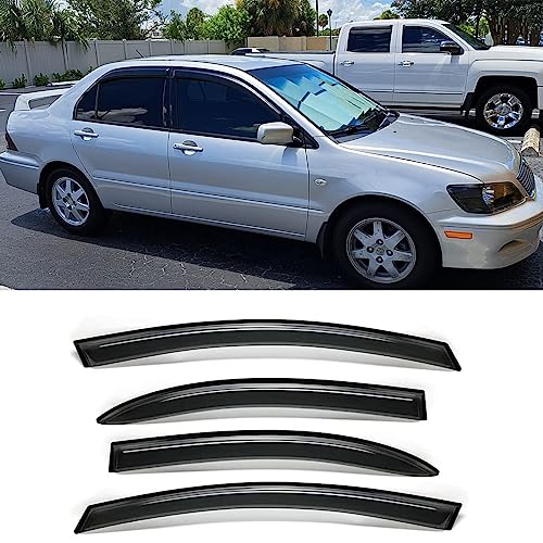 Window Visors Rain Guards for 2002 (4 Count)