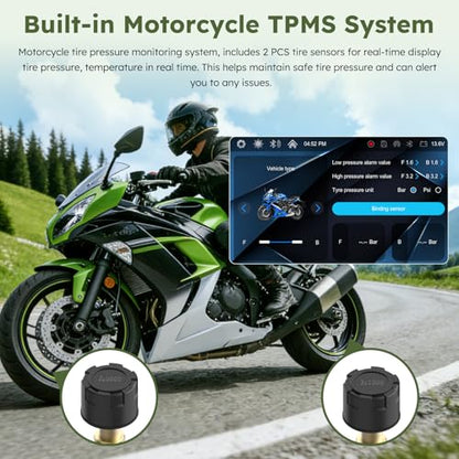 W712DT 7" for Motorcycle CarPlay & A