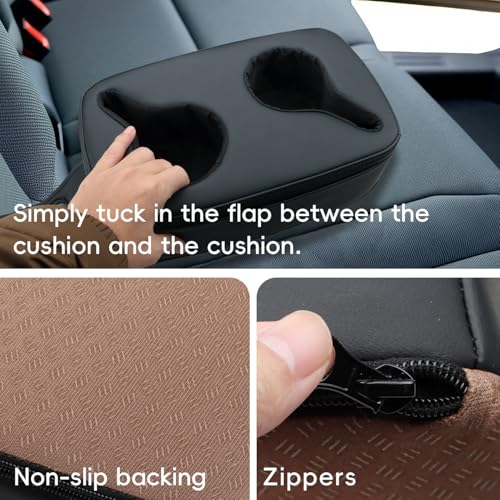 Automotive Cup Holders Tray Car Drink Holder SUV Back Seat Organizer Accessories Couch Cup Holder Tray Pillow Small