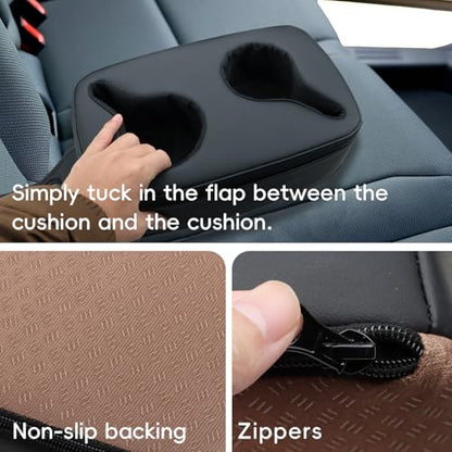 Automotive Cup Holders Tray Car Drink Holder SUV Back Seat Organizer Accessories Couch Cup Holder Tray Pillow Small