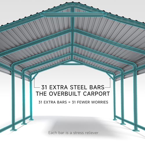 12x20 FT Metal Carport