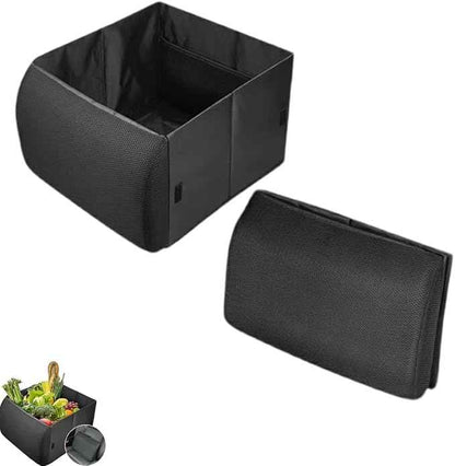 Car Storage Box for Tesla Model 3 Highland 2024 2025, Foldable Lumbar Cushion Waterproof Large Capacity 30L Organizer Travel Accessories