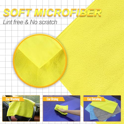 Car Wash Drying Towels (6 Count)