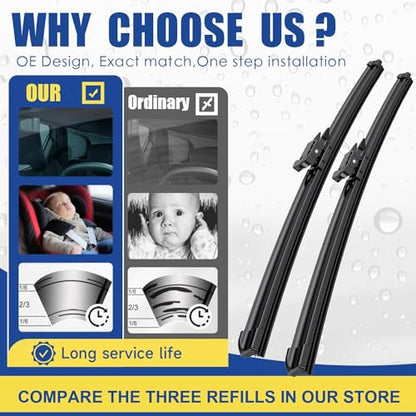 Windshield Wiper Blades Replacement for 2013