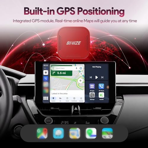 Wireless CarPlay Android AUTO Multimedia Video Box Android 13