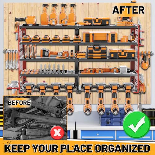Power Tool Organizer Wall Mount