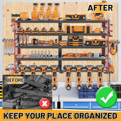 Power Tool Organizer Wall Mount