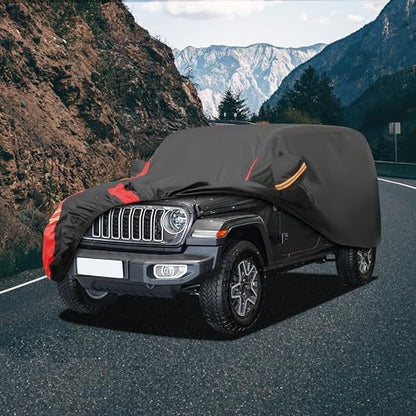 All Weather Waterproof Car Cover for Jeep Wrangler 2