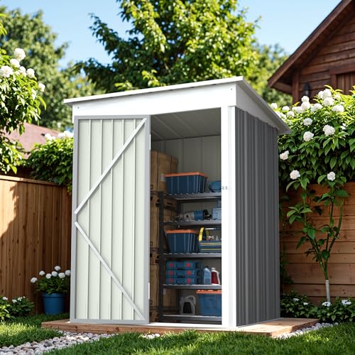 Outdoor Storage Shed 5 x 3 ft. Utility Tool Shed
