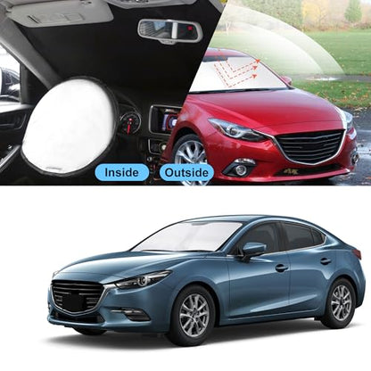 Sun Shade for Mazda 3 Mazda3 2014