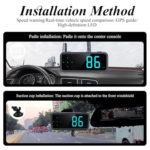 GPS Digital Speedometer for Car MPH (2 Count)
