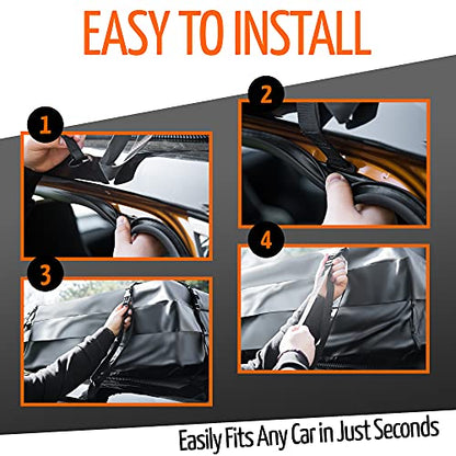 Car Roof Cargo Bag Water Resistant with a Protective Anti Slip Mat