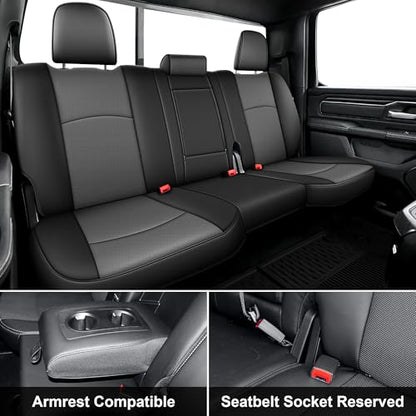 Custom Seat Covers for Ram 1500 & 2500 2009 (4 Count)