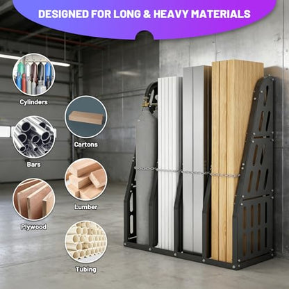 Heavy Duty Vertical Bar Storage Rack