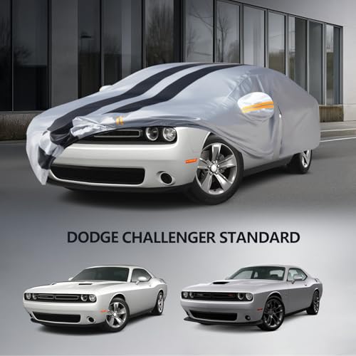 Multi Layer Car Cover Custom Fit for Dodge Challenger Standard