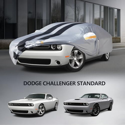 Multi Layer Car Cover Custom Fit for Dodge Challenger Standard