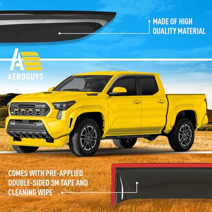 Extra Durable Window Deflectors Tape (4 Count)