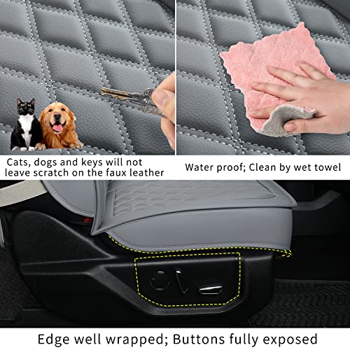 F150 Faux Leather Seat Covers Fit for 2015