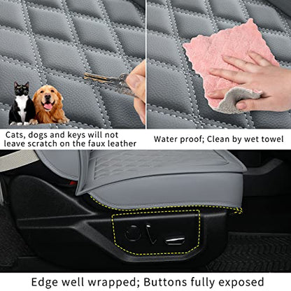 F150 Faux Leather Seat Covers Fit for 2015