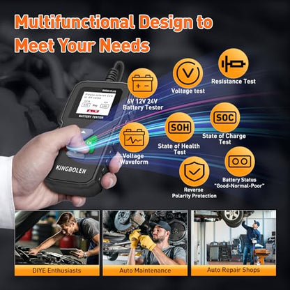 BM550 Plus Car Battery Tester