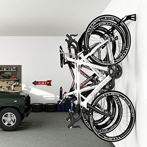 4 Bike Storage Rack Wall