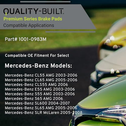 Front Semi Metallic Brake Pads