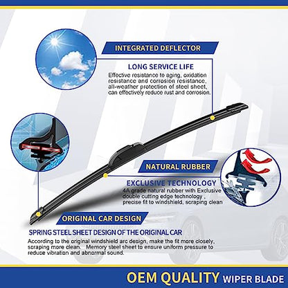 Windshield Wiper Blades Replacement for 2008 (3.2808 Foot)