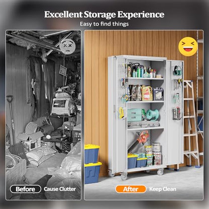 72'' Tall Garage Storage Cabinet