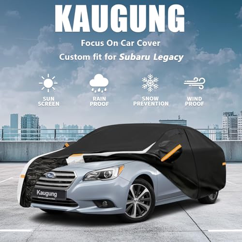 10 Layers Car Cover Custom Fit for Subaru Legacy Sedan 2001