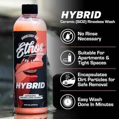 Ethos Hybrid Ceramic Rinseless Car Wash (32 Fl Oz)
