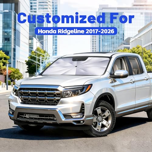Car Windshield Sun Shade Umbrella for Honda Ridgeline 2017