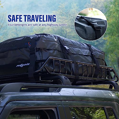 Roof Rack Basket 51" X 36" X 5" Rooftop Rack Cargo Carrier Universal