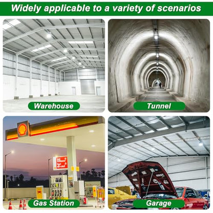 LED Canopy Garage Light 3CCT LED Gas Station Commercial Fixture Lights