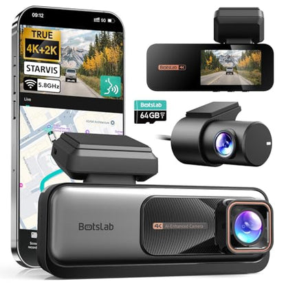 G980H 4K STARVIS Dash Cam Front and Rear