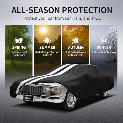 Multi Layer Car Cover Custom Fit for Cadillac DeVille