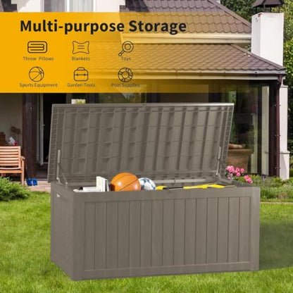 270 Gallon Resin Deck Box
