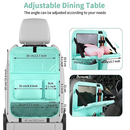 Car Backseat Organizer with Foldable Tablet Holder (4.27 Ounce)