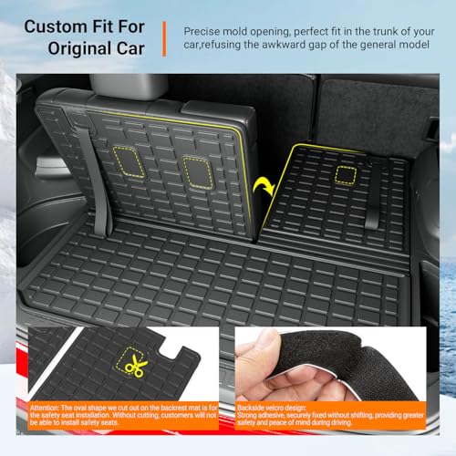 Cargo Mat Trunk Mat Compatible with 2016