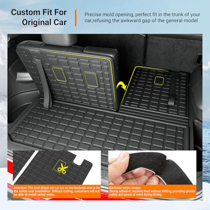 Cargo Mat Trunk Mat Compatible with 2016