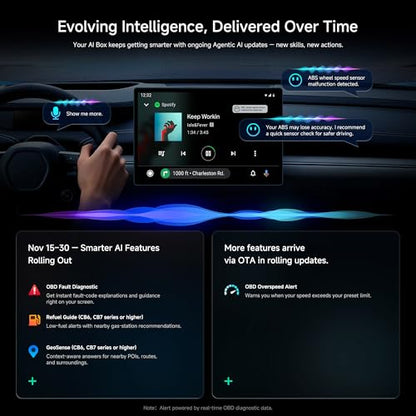 AD5 AI Box Wireless CarPlay Adapter & Android Auto