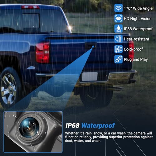 Backup Camera 170° HD Night Vision