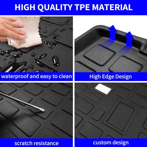 Trunk Mat with Backrest Mat for 2020