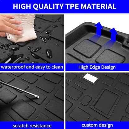 Trunk Mat with Backrest Mat for 2020