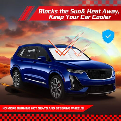 Windshield Sun Shade for Cadillac XT6 2020