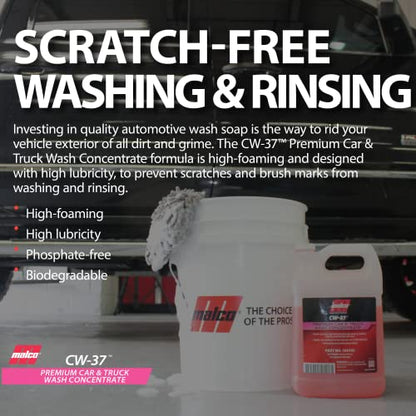 CW 37 Premium Car Wash Concentrate (128 Fl Oz )